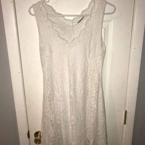 White Lacey dress
